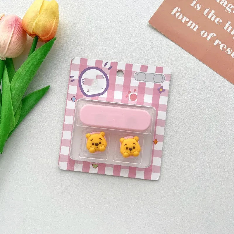 Cartoon magnetic protection cable fixer for desktop magnetic hubs in multiple colour styles