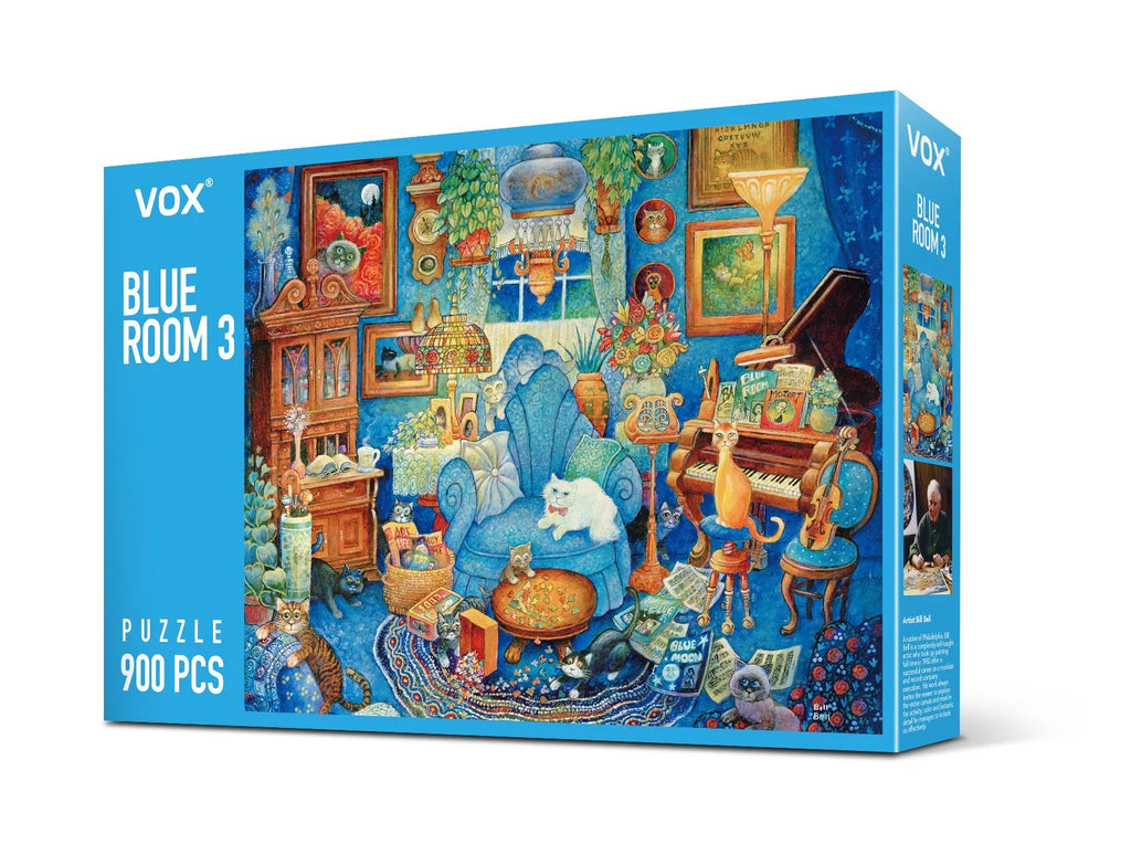 900-piece paper jigsaw puzzle with finished size 50x62cm, showing the Dog Show design