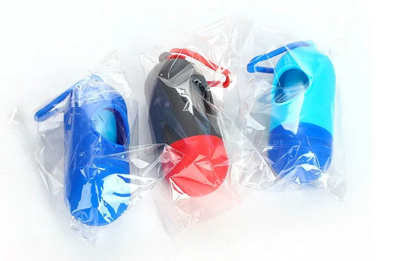 Disposable dog waste cleanup bags in 22.5 by 30 cm size with multiple colour options