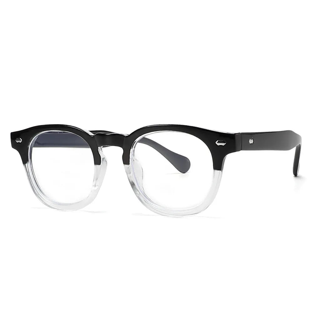 Simple round rim sunglasses with retro Hong Kong style design in multiple colour options