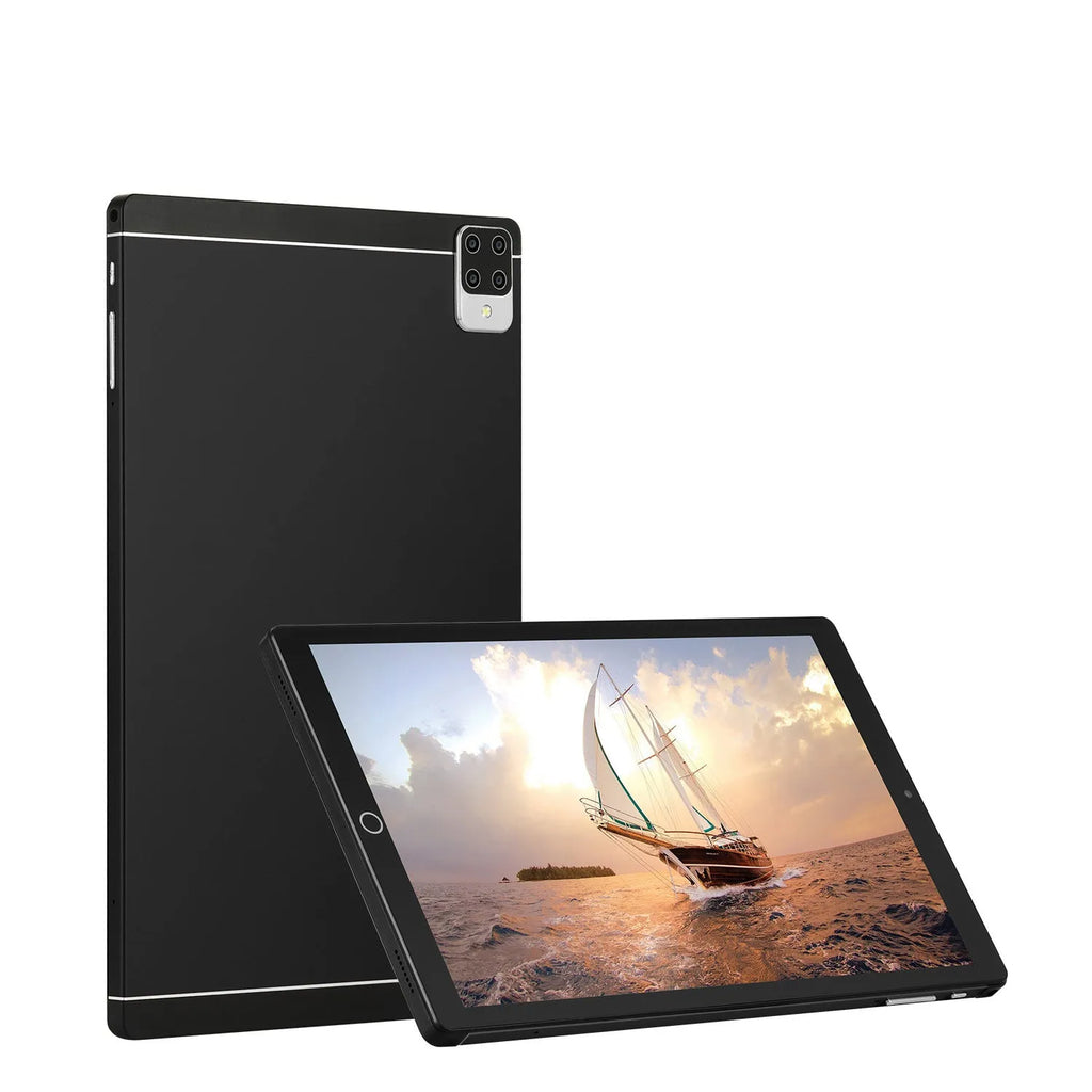 Android 15 tablet PC with 11.6 inch screen in black, blue, green, or orange colour options