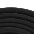 Black rubber sliding door seal for Toyota Hiace High Roof vehicles, 5 metre length