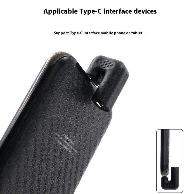 Plastic USB male to female adapter extension cable with U-bend connector, 4-piece pack.