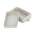 F4B-1 model black ABS plastic waterproof instrument enclosure, 100mm by 68mm by 40mm.