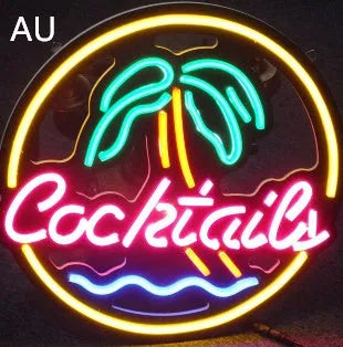 LED coffee neon billboard advertising light with high brightness mixed colour illumination