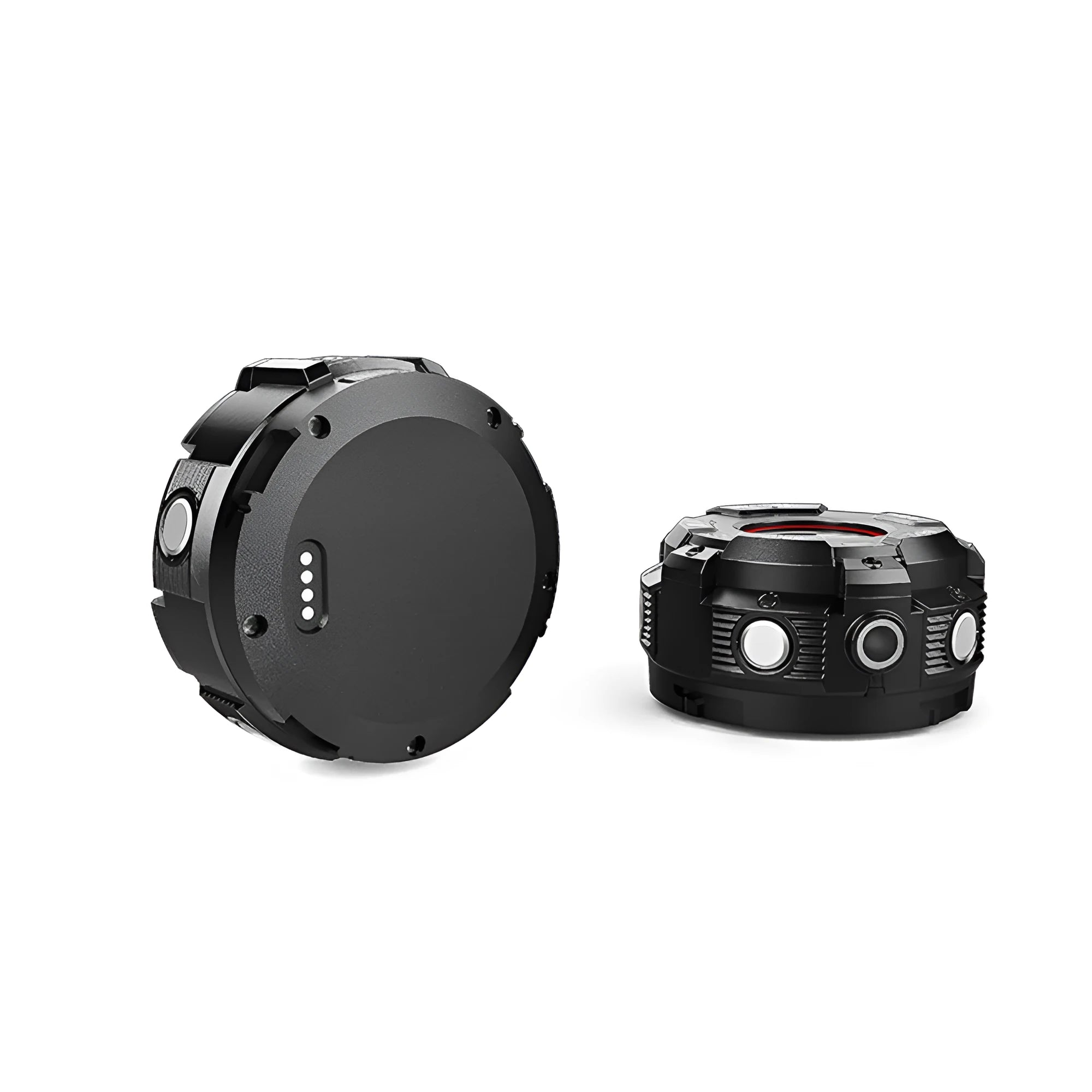 Black waterproof sports digital camera measuring 290mm with 8MP resolution