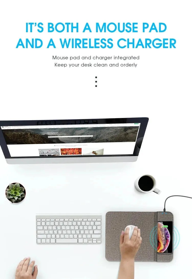 Foldable cloth wireless charging phone holder showing adjustable viewing angles