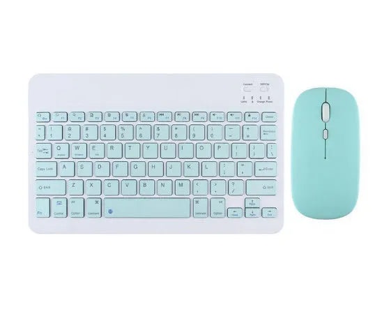 Wireless Bluetooth keyboard for tablets and PCs in multiple colour options with rechargeable battery