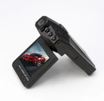 H198 HD infrared night vision car DVR recorder with 2.4-inch screen and parking monitor