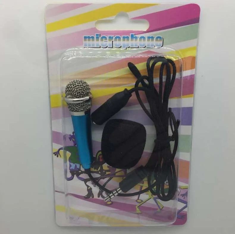 T3 model condenser karaoke microphone with 3.5mm wired connection for Android phones