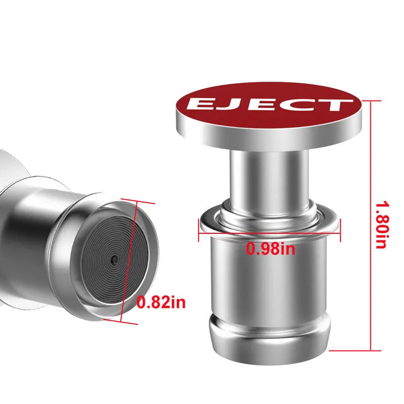 12V vehicle cigarette lighter with metal plastic body and ceramic heat protector in red colour for universal car use