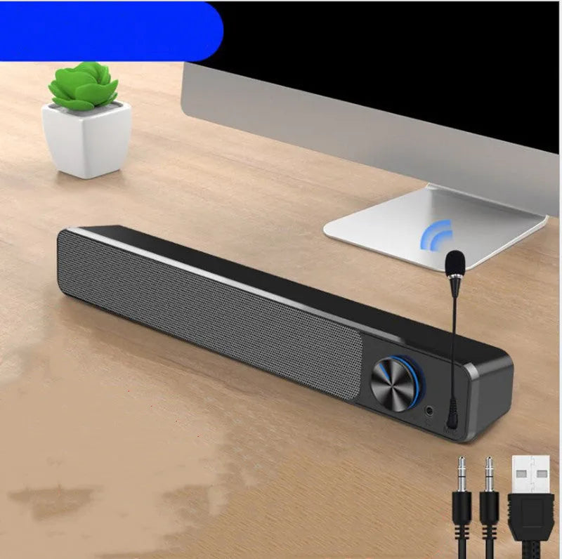 G18 desktop computer speakers in black and white with ABS PC shell and 2.0 stereo configuration