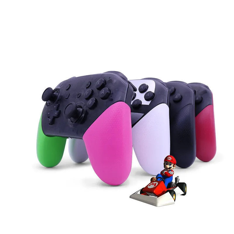 Black Switch PRO wireless Bluetooth gamepad for Nintendo Switch consoles with vibration feedback