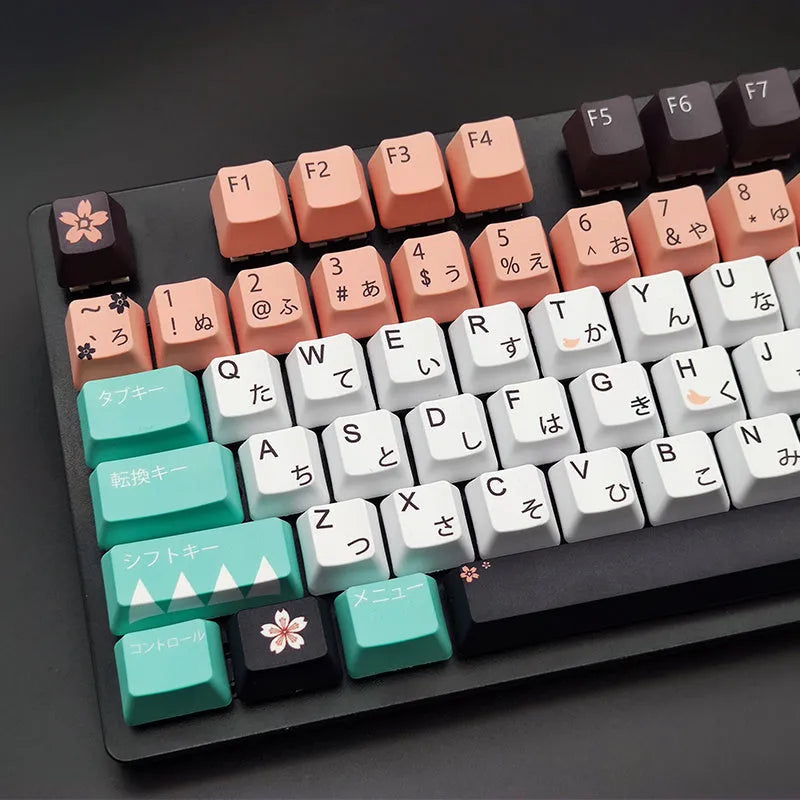 Green wireless Cherry mechanical key cap for keyboard customisation