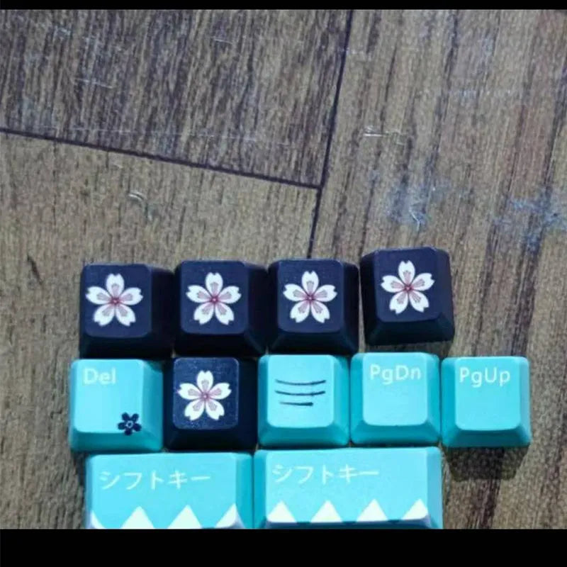 Green wireless Cherry mechanical key cap for keyboard customisation