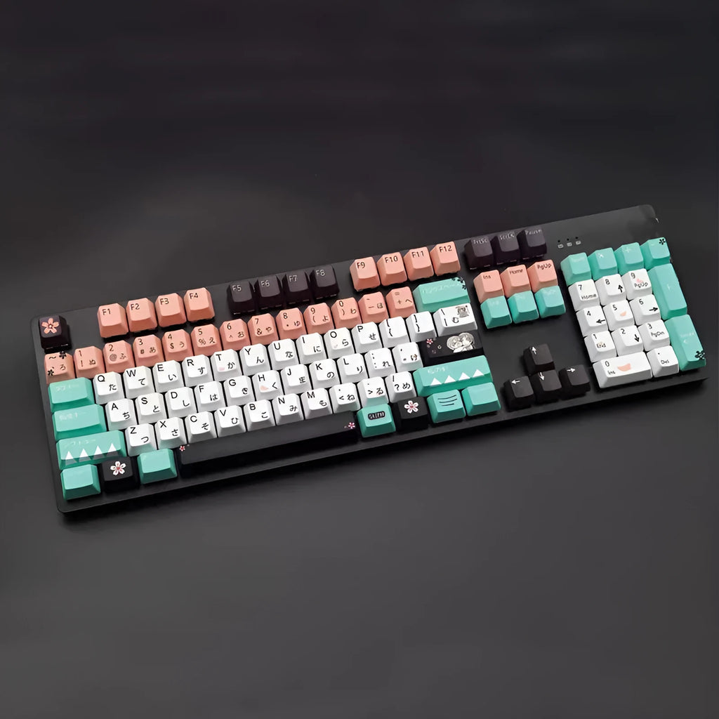 Green wireless Cherry mechanical key cap for keyboard customisation