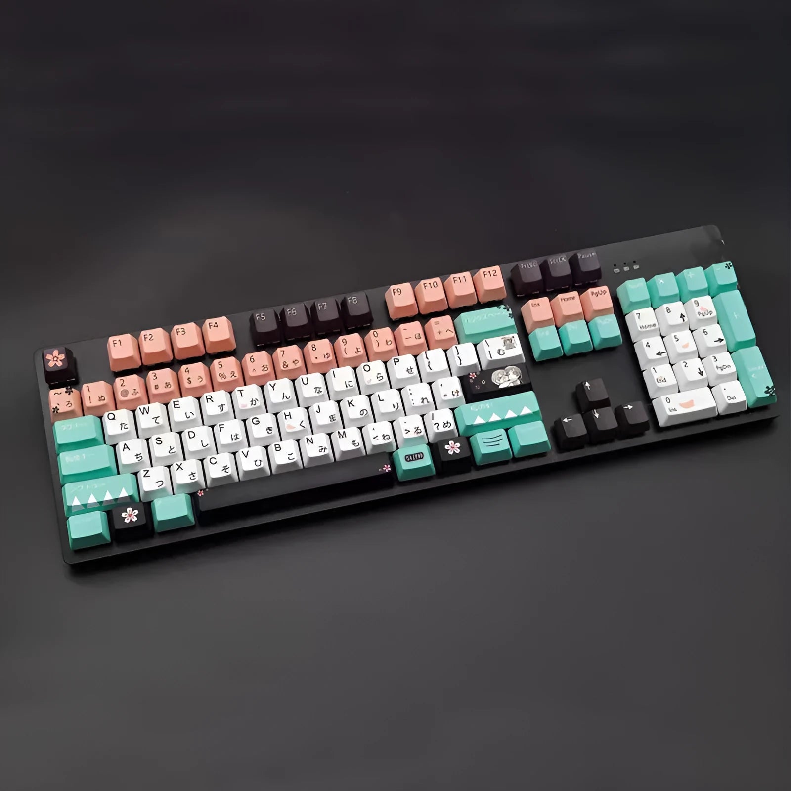 Green wireless Cherry mechanical key cap for keyboard customisation