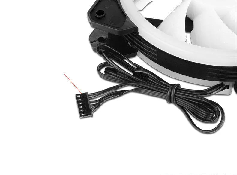 12cm camouflage RGB colour changing chassis cooling fan for PC computer case