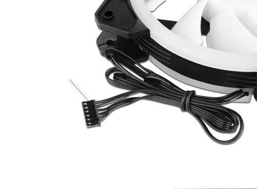 12cm camouflage RGB colour changing chassis cooling fan for PC computer case