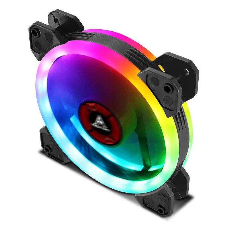 12cm camouflage RGB colour changing chassis cooling fan for PC computer case
