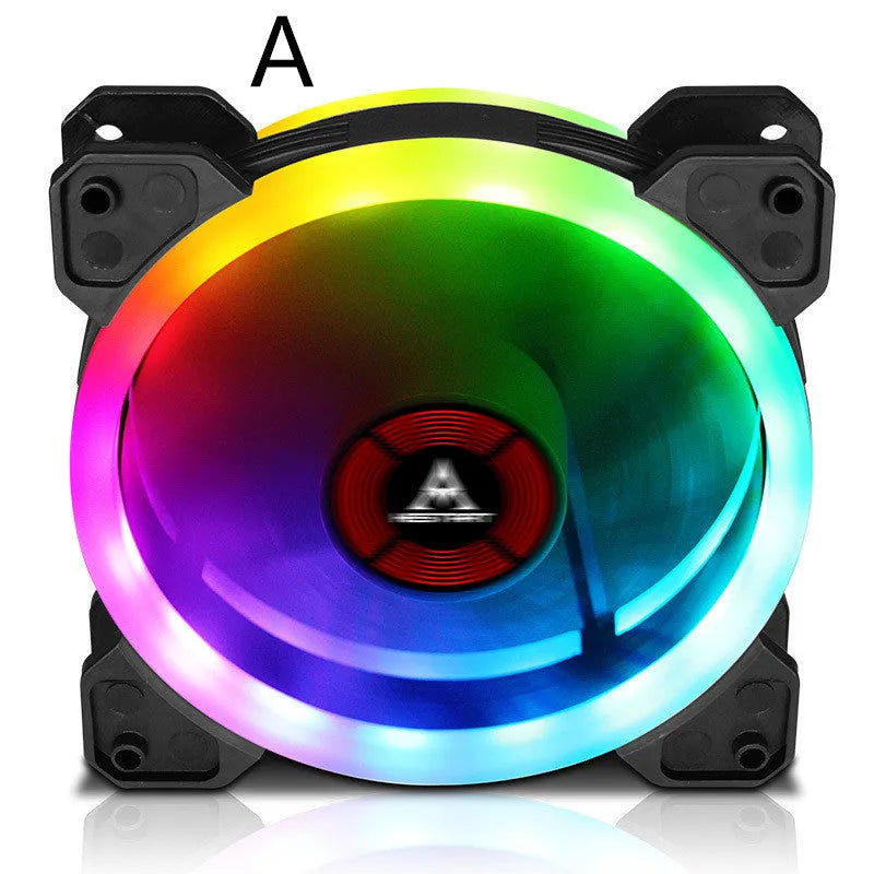 12cm camouflage RGB colour changing chassis cooling fan for PC computer case