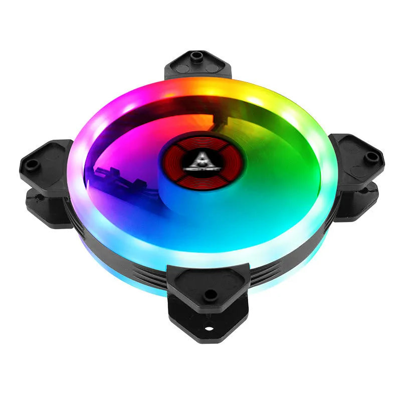 12cm camouflage RGB colour changing chassis cooling fan for PC computer case