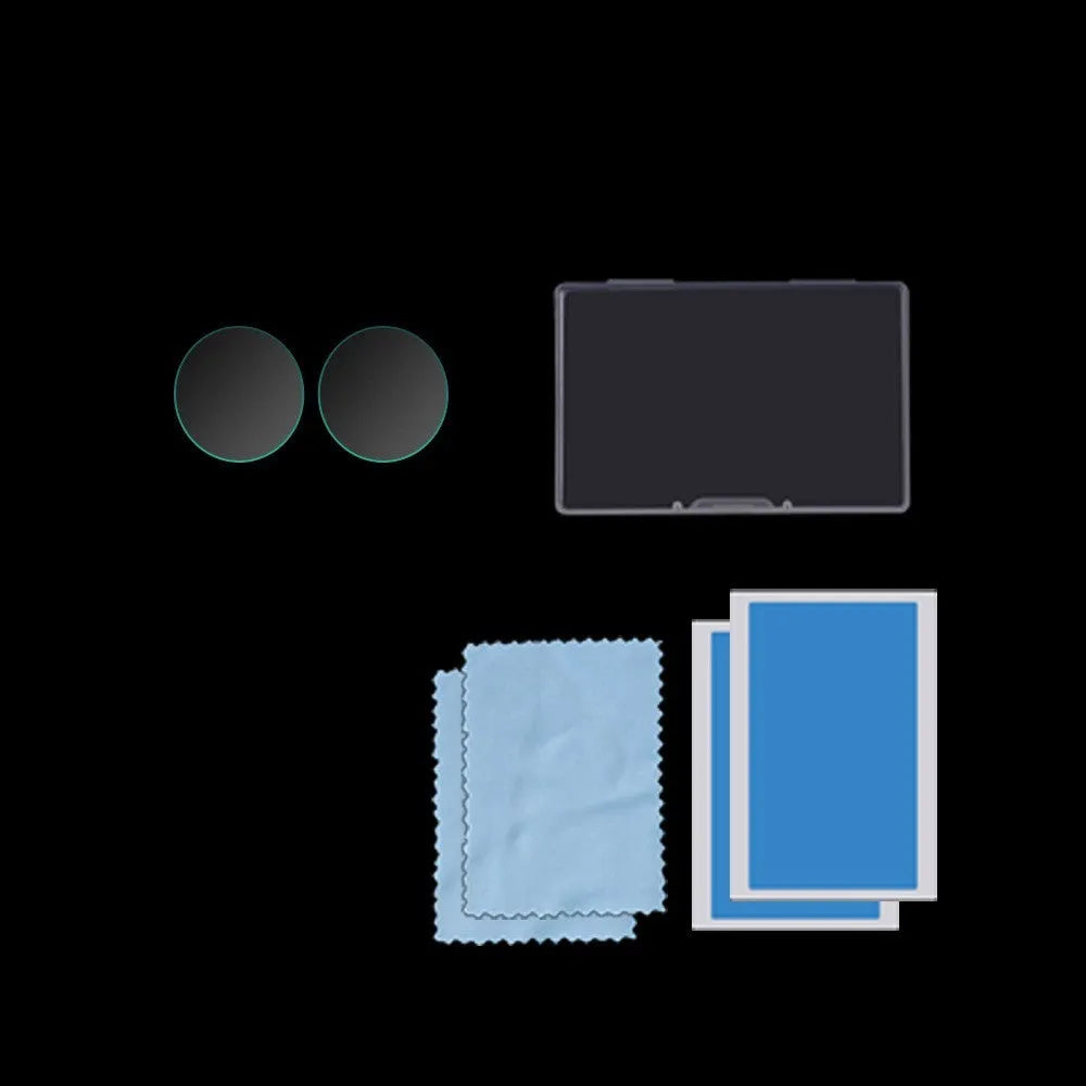 Insta360 ONE X2 tempered glass screen protector black for camera lens protection