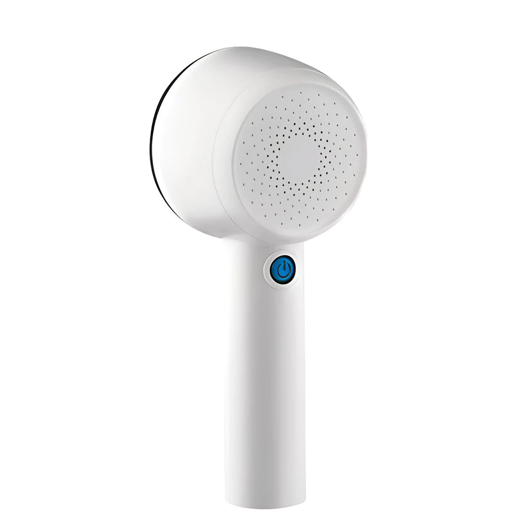 White rechargeable clothes shaver for jersey and knitwear fabric maintenance