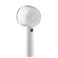 White rechargeable clothes shaver for jersey and knitwear fabric maintenance