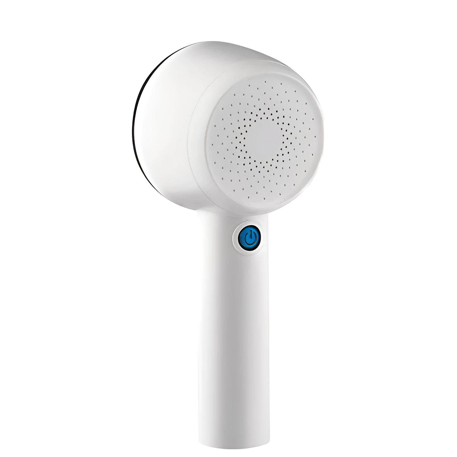 White rechargeable clothes shaver for jersey and knitwear fabric maintenance