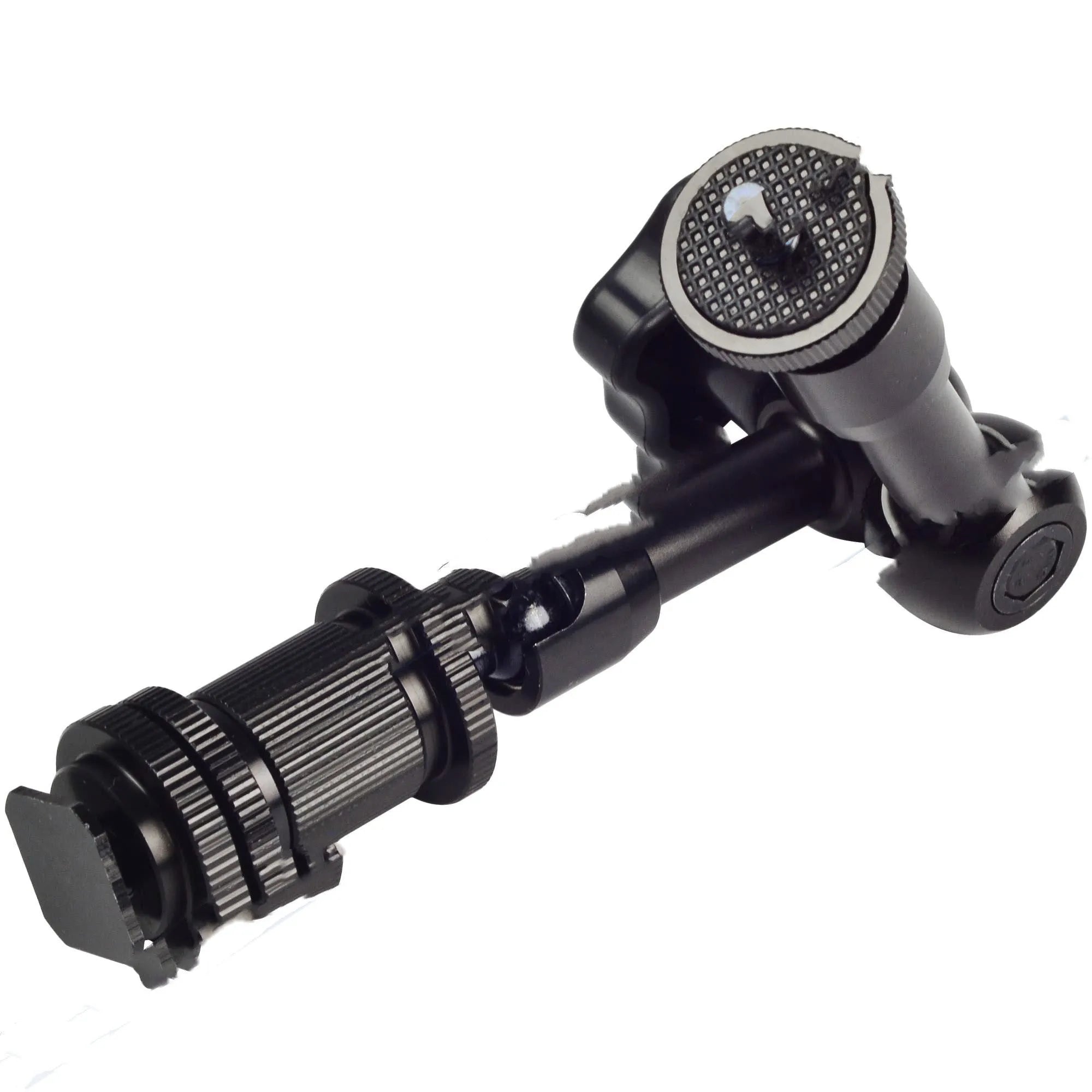 Black metal 7-inch magic friction articulating arm for DSLR camera accessories