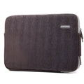 Kayond herringbone cotton laptop liner bag in black, compatible with 15.6 inch notebook