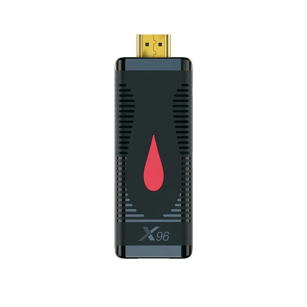Allwinner H313 smart TV set-top box with remote, HDMI cable, and choice of EU, UK, or US power supply.