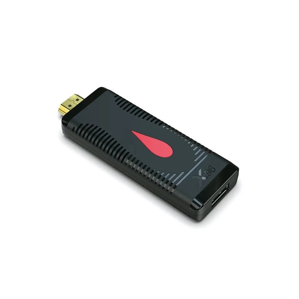 Allwinner H313 smart TV set-top box with remote, HDMI cable, and choice of EU, UK, or US power supply.