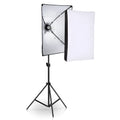 LIBEN iPhone photography softbox kit with 50x70cm reflector on 2-metre tripod stand