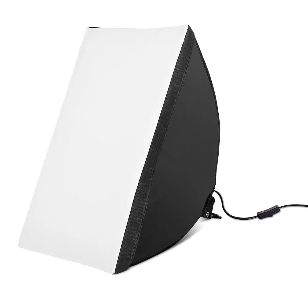 LIBEN iPhone photography softbox kit with 50x70cm reflector on 2-metre tripod stand