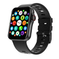 D06 smart watch with colour screen and liquid silicone strap on a wrist