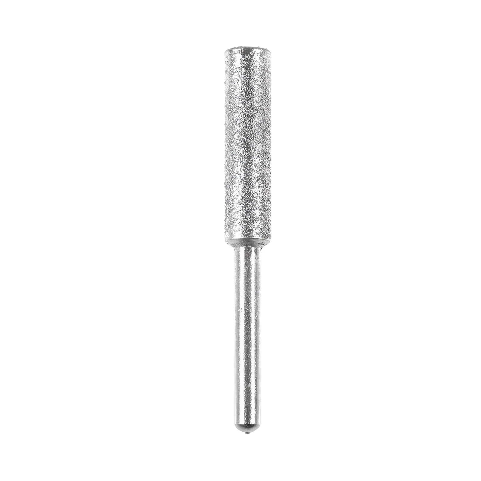 Cylindrical chainsaw chain emery grinding head with 3mm shank and 45mm length in 4mm 4.8mm 5.5mm outer diameter options