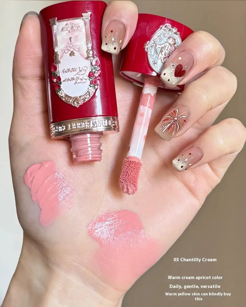 Strawberry Cupid Liquid Blush in six colour shades numbered 01 to 06