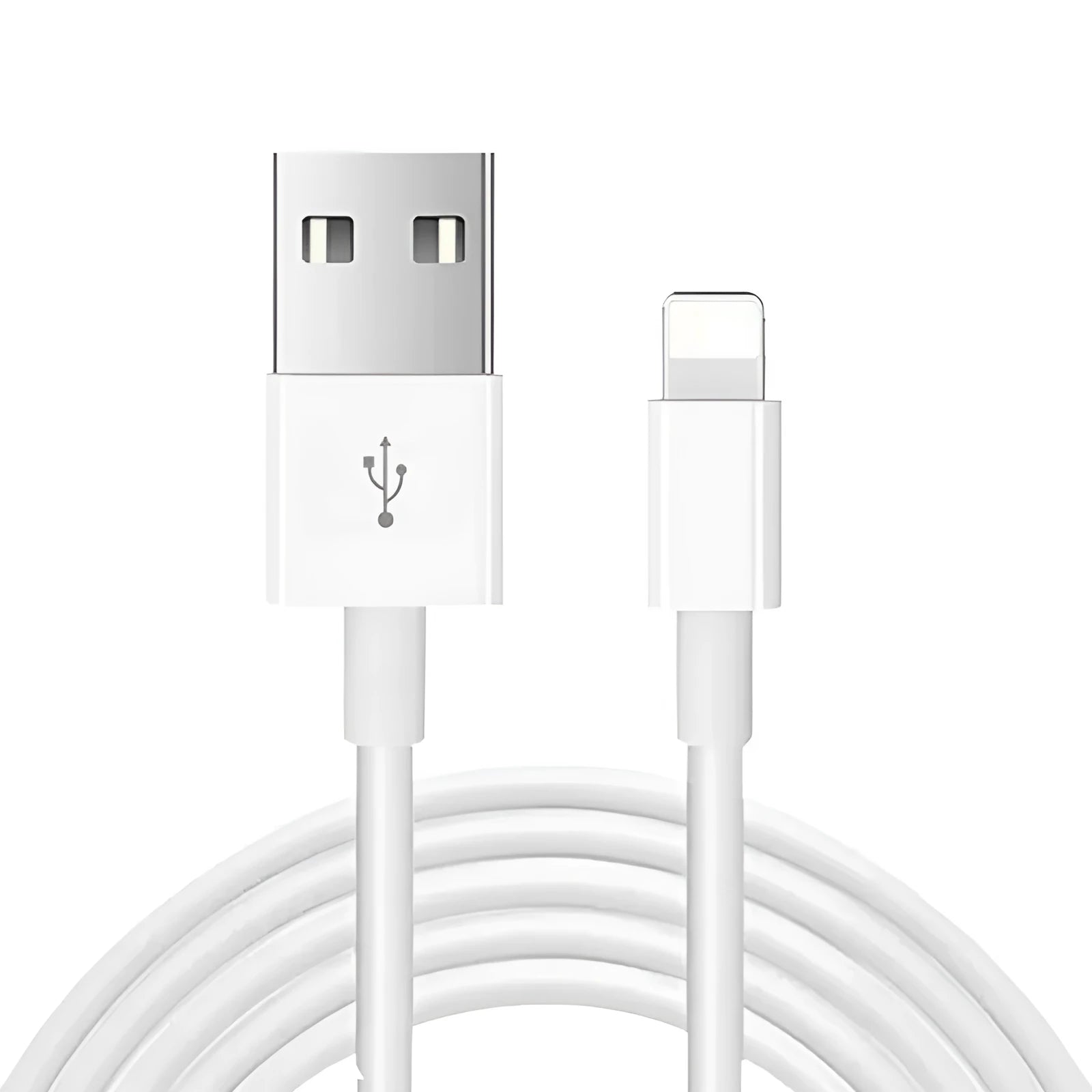 White 20W USB-C fast charger with 1 metre cable for iPhone and iPad
