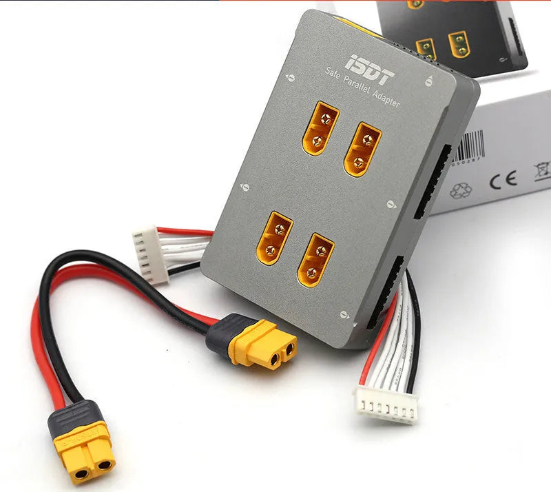 Grey Astor parallel charging board for electric toy aircraft battery charging