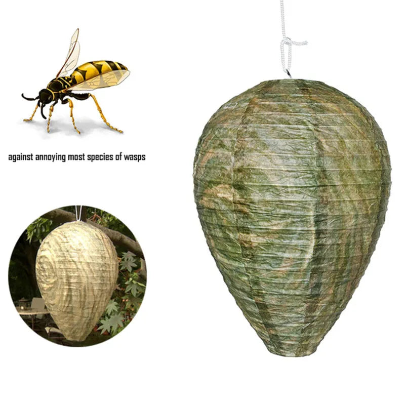 Paper honeycomb lantern with wire frame measuring 22x28 cm for event decoration