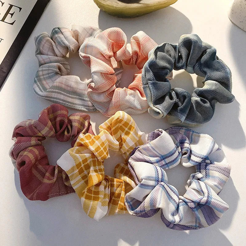 Children's 20-piece autumn colour hair ring set with head ropes and hair accessories