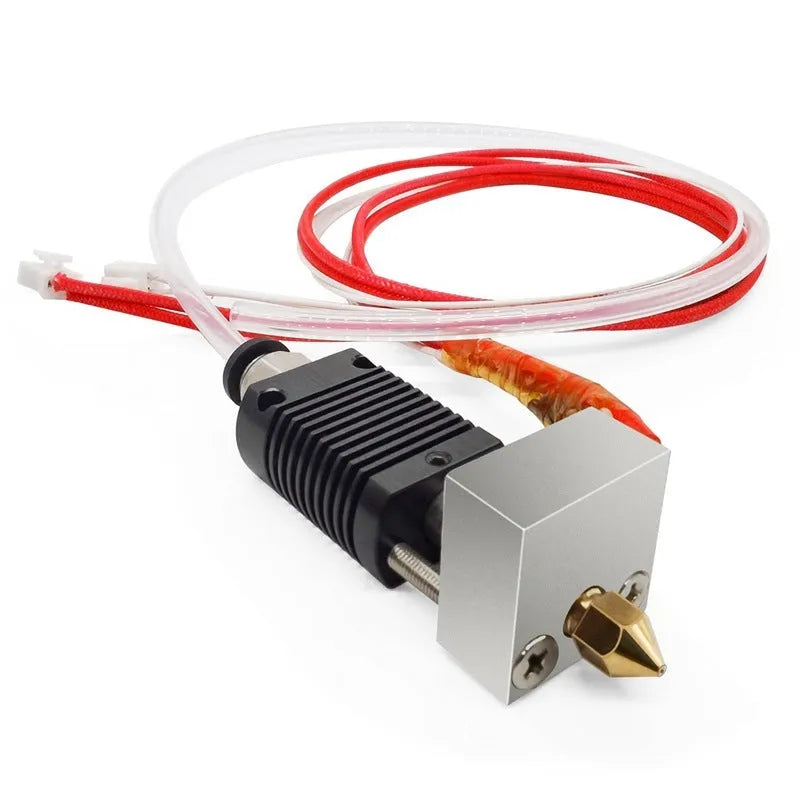 Anet 3D printer extrusion head hot end kit with stainless steel external thread mount for ET4 and ET5 series