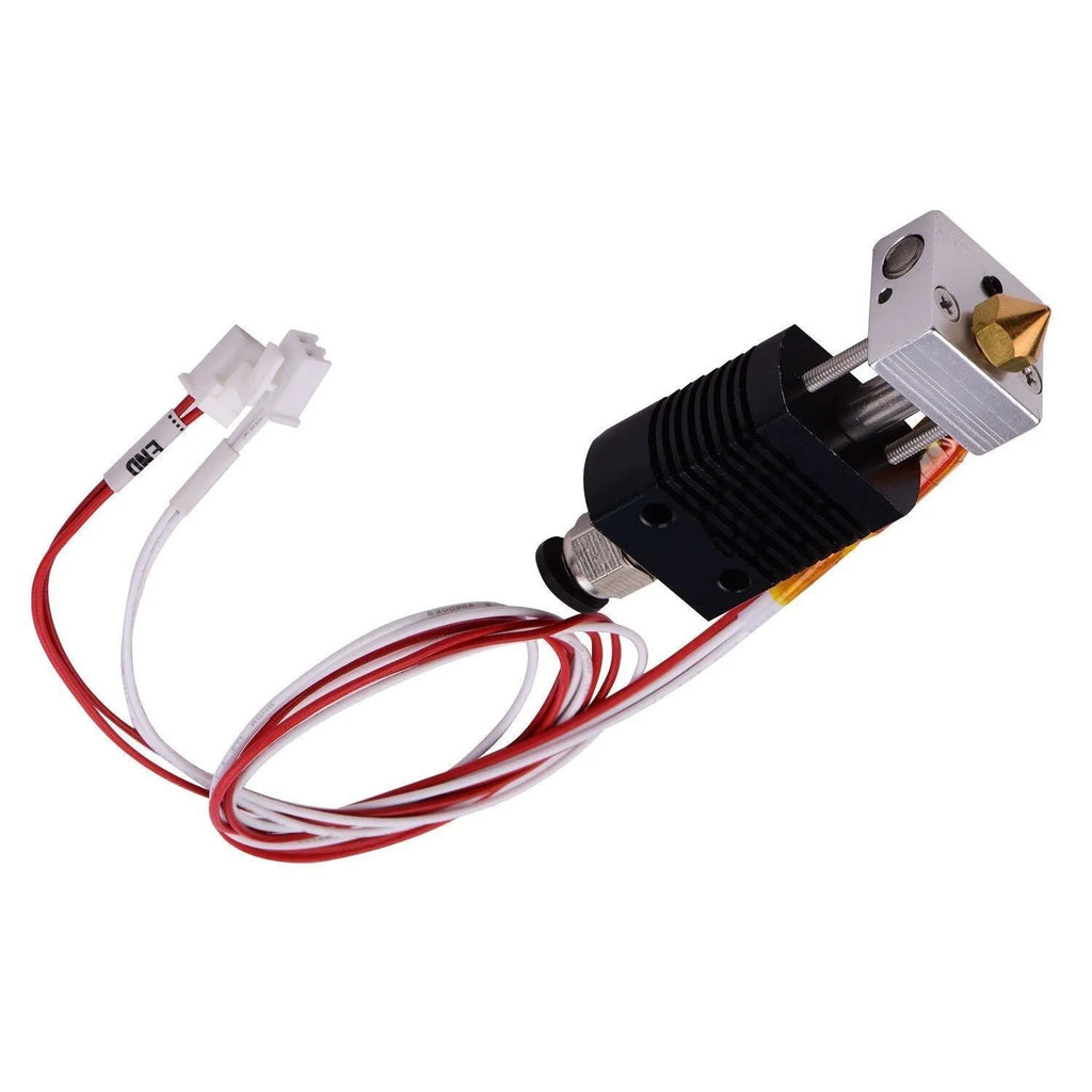 Anet 3D printer extrusion head hot end kit with stainless steel external thread mount for ET4 and ET5 series