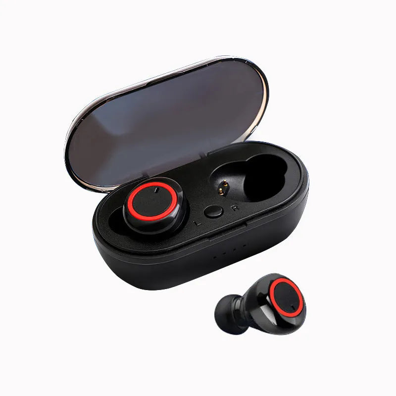 TWS Bluetooth wireless stereo headset with earplug design in black and white colour options