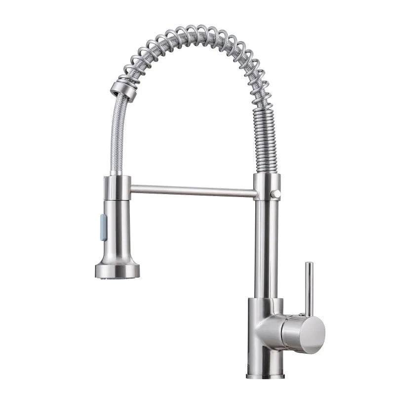 Matte black deck-mounted kitchen faucet with copper body and wrench-type handle