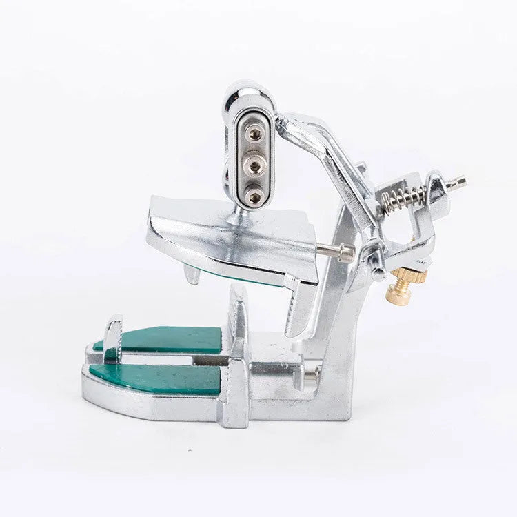 Korean dental articulator with three adjustment points for crown and bridge laboratory work