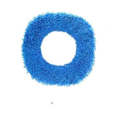 Automatic spray sweeping and mopping robot floor cleaner unit with cleaning cloths in multiple colour options