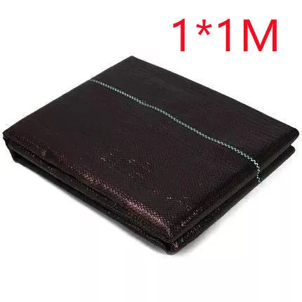 Black PE composite woven grass cloth for farmland weed control available in multiple sizes